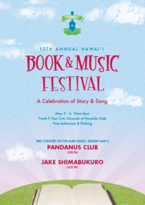 Hawaii Book & Music Festival poster